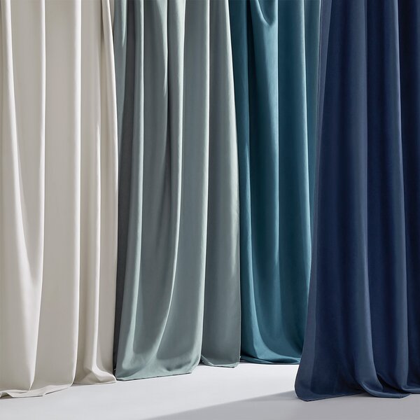 Zavjese u setu EFE Blue (2 kom) 135x260