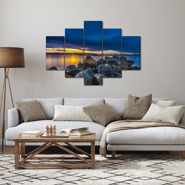 Slika - Oblaci nad vodom (150x105 cm)