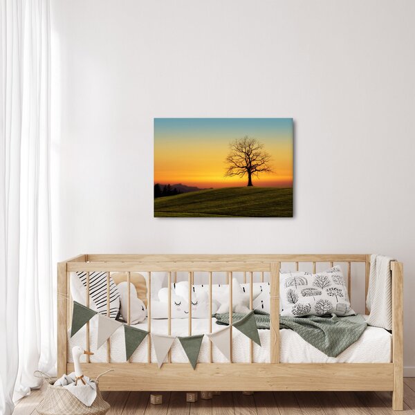 Slika stabla u polju (70x50 cm)