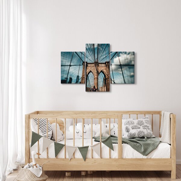 Slika - Brooklyn Bridge (90x60 cm)