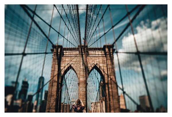 Slika - Brooklyn Bridge (90x60 cm)