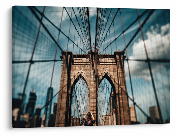 Slika - Brooklyn Bridge (70x50 cm)