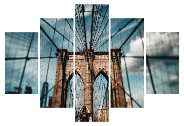 Slika - Brooklyn Bridge (150x105 cm)