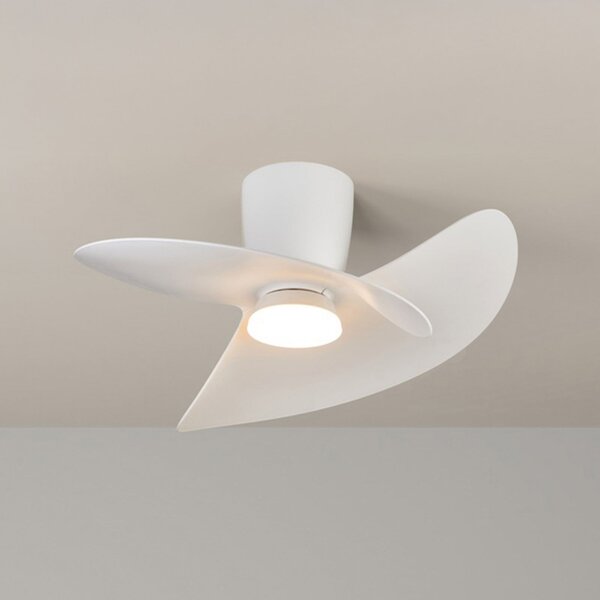 Mantra Iluminación Ona LED stropni ventilator, bijeli, DC, tih, CCT, 70 cm, prigušiva, Bijela, Dnevni boravak/blagovaonica, Metal