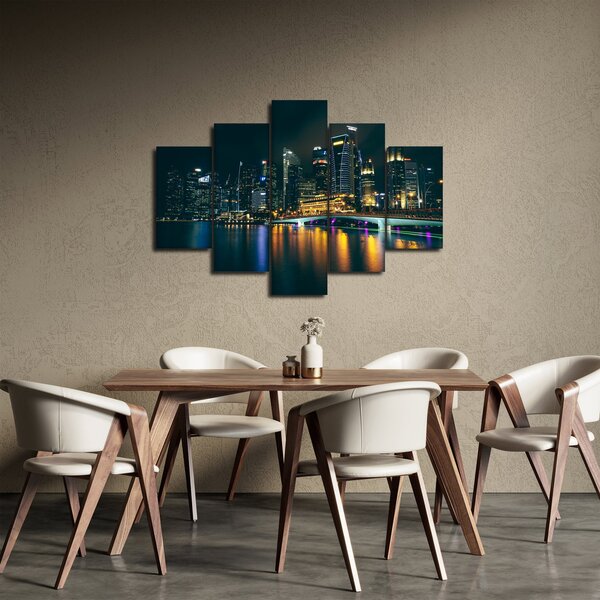 Slika noćnog Singapura (150x105 cm)