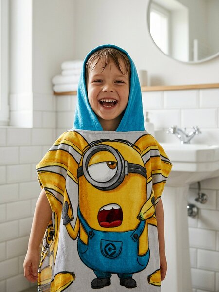 Sinsay - Ručnik s kapuljačom Minions