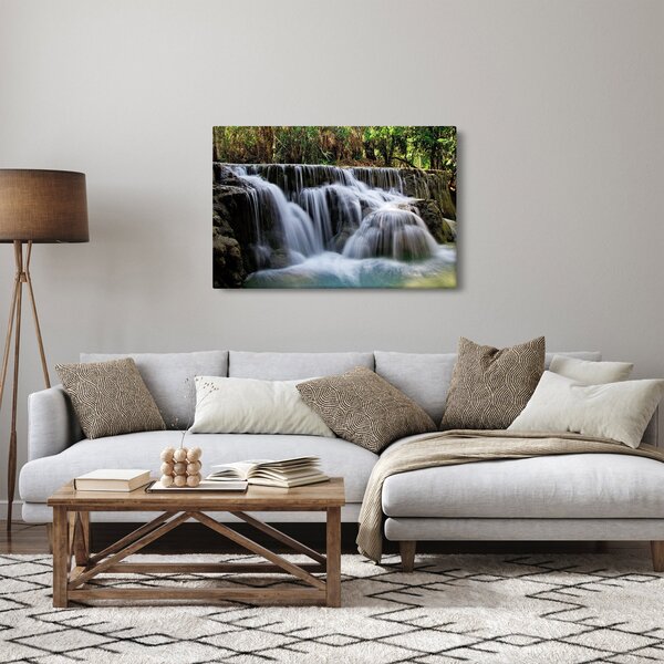 Slika vodopada u džungli (90x60 cm)