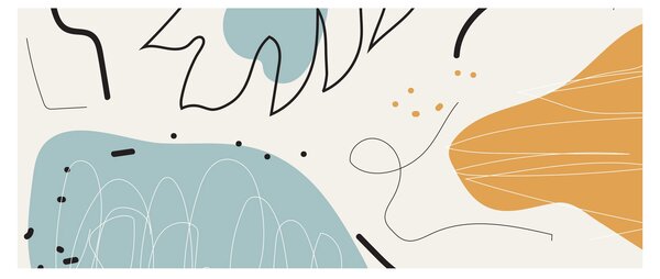 Slika - Ilustracija lista (120x50 cm)