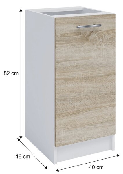 Zondo.hr Donji kuhinjski ormarić S40 Flor. 1014747