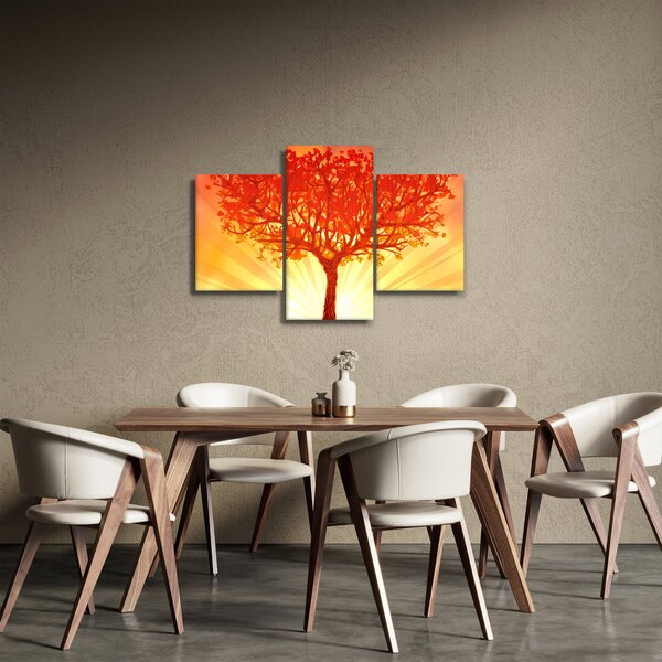 Slika - Drvo obasjano suncem (90x60 cm)