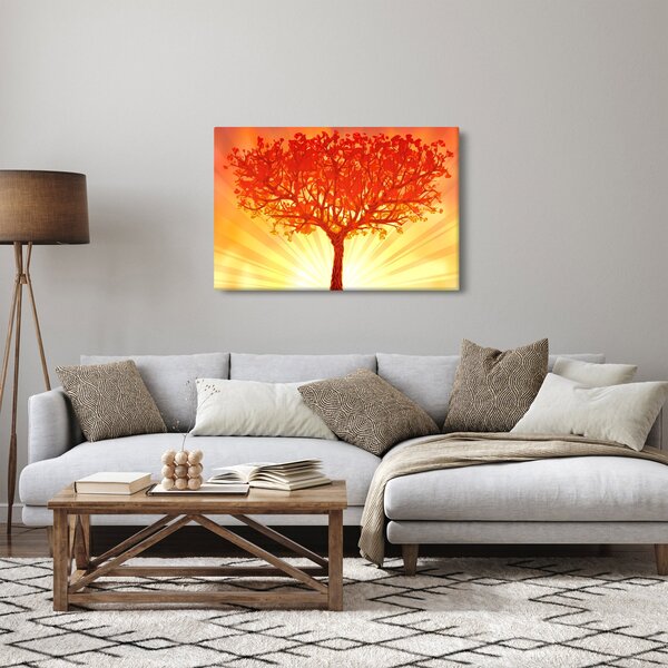Slika - Drvo obasjano suncem (90x60 cm)