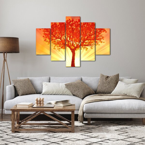 Slika - Drvo obasjano suncem (150x105 cm)