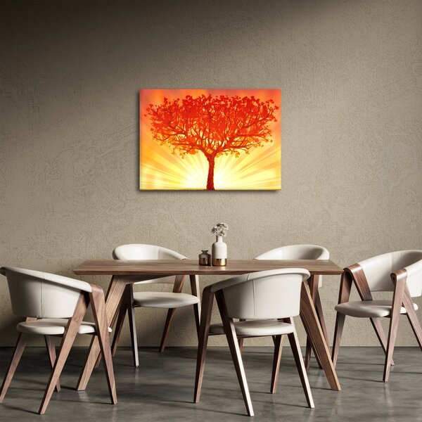 Slika - Drvo obasjano suncem (70x50 cm)