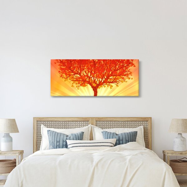 Slika - Drvo obasjano suncem (120x50 cm)