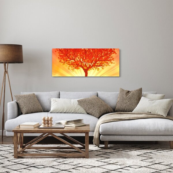 Slika - Drvo obasjano suncem (120x50 cm)