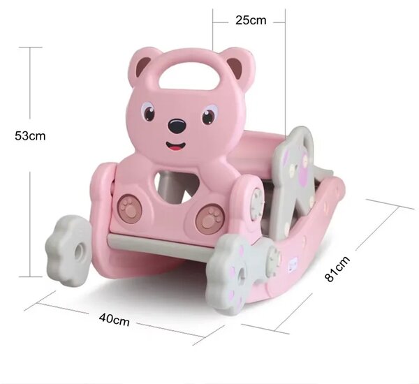 Rockyslide™ 5-u-1 Tobogan Za Malu Djecu Koji Se Ljulja, Zelena