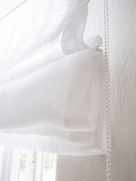 Rimska zavjesa šir. 100 cm Linen Muslin 2 boje