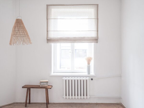 Rimska zavjesa šir. 100 cm Linen Muslin 2 boje