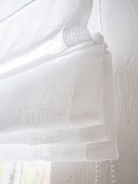 Rimska zavjesa šir. 100 cm Linen Muslin 2 boje