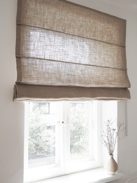 Rimska zavjesa šir. 100 cm Linen Rustic