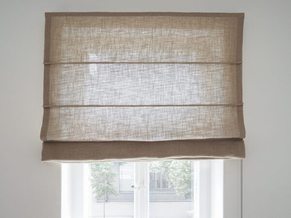 Rimska zavjesa šir. 100 cm Linen Rustic