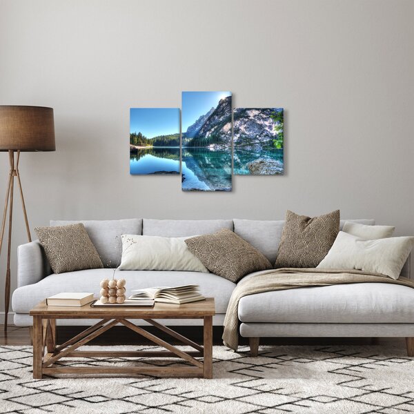Slika planinskog jezera (90x60 cm)