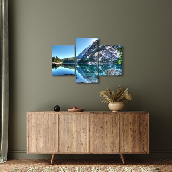 Slika planinskog jezera (90x60 cm)