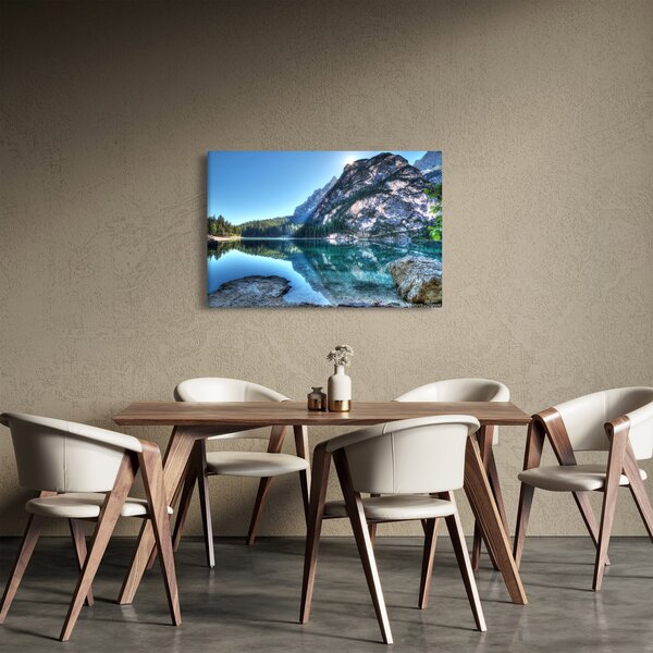 Slika planinskog jezera (90x60 cm)