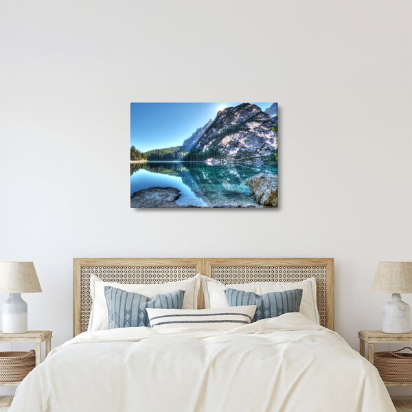 Slika planinskog jezera (70x50 cm)