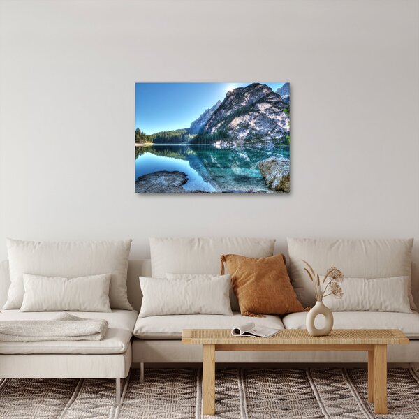 Slika planinskog jezera (70x50 cm)