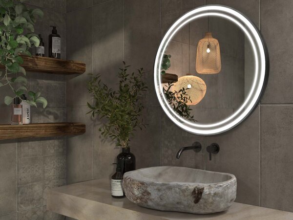 LED ogledalo s okvirom C5