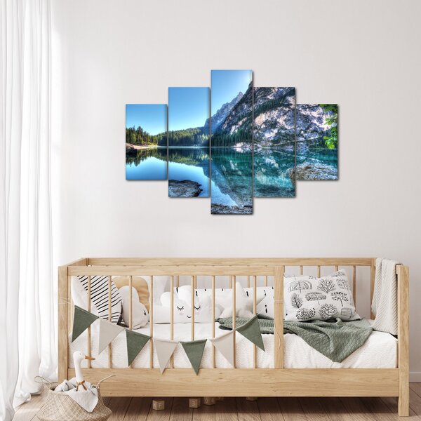 Slika planinskog jezera (150x105 cm)