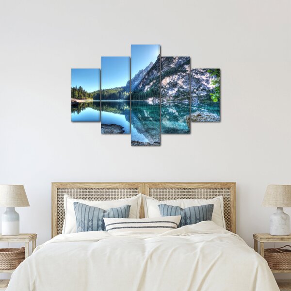 Slika planinskog jezera (150x105 cm)