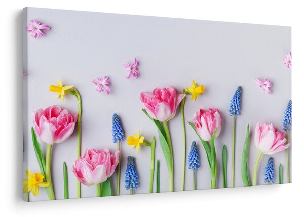 Slika proljetnog cvijeća (90x60 cm)