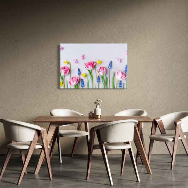 Slika proljetnog cvijeća (90x60 cm)