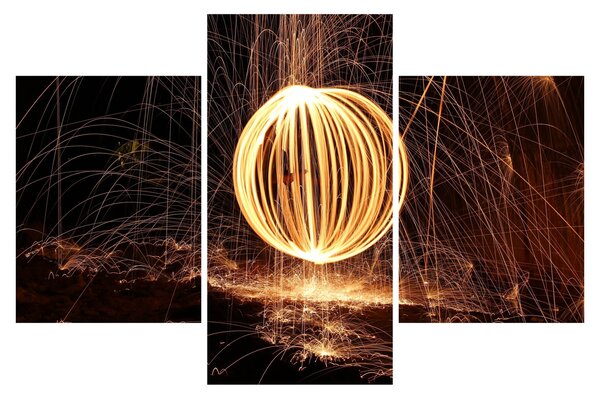 Slika - Slikanje svjetlom (90x60 cm)