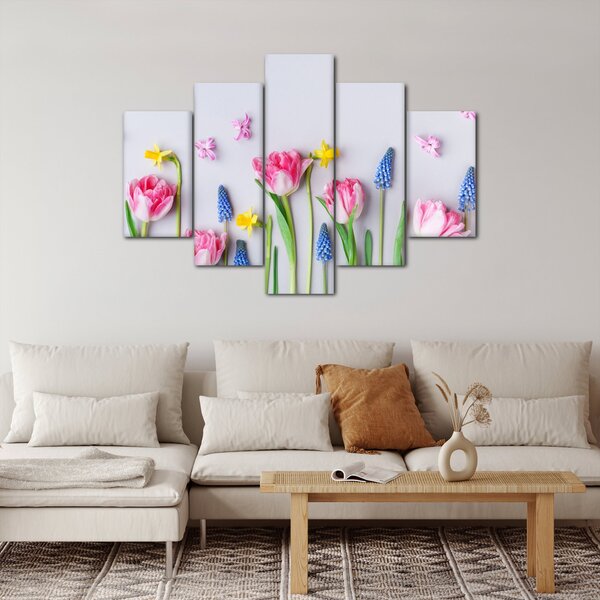 Slika proljetnog cvijeća (150x105 cm)