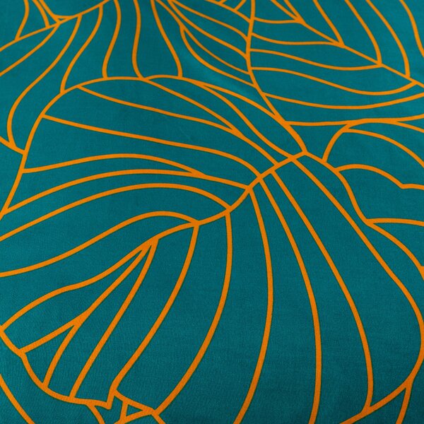 Posteljina od mikrovlakana FANFARE petrolej Dimenzije posteljine: 70 x 90 cm | 140 x 200 cm