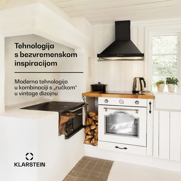 Klarstein Montblanc 60, napa, 599m³/h. 165W, 2x1,5W, LED, traka