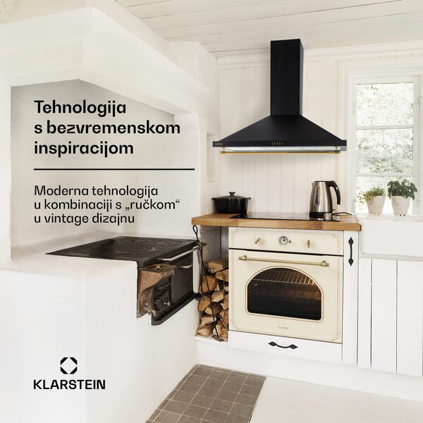 Klarstein Montblanc 90, napa, 599m³/h. 165W, 2x1,5W, LED, traka