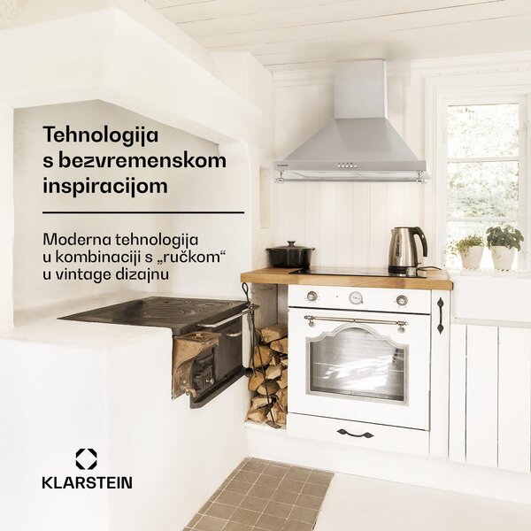 Klarstein Montblanc 60, napa, 599m³/h. 165W, 2x1,5W, LED, trakasta