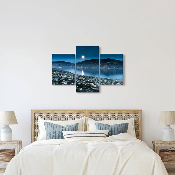 Slika noćnog krajolika, Island (90x60 cm)