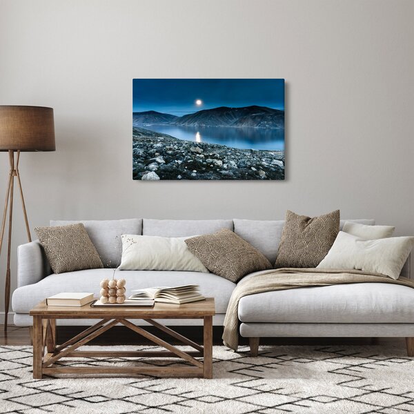Slika noćnog krajolika, Island (90x60 cm)