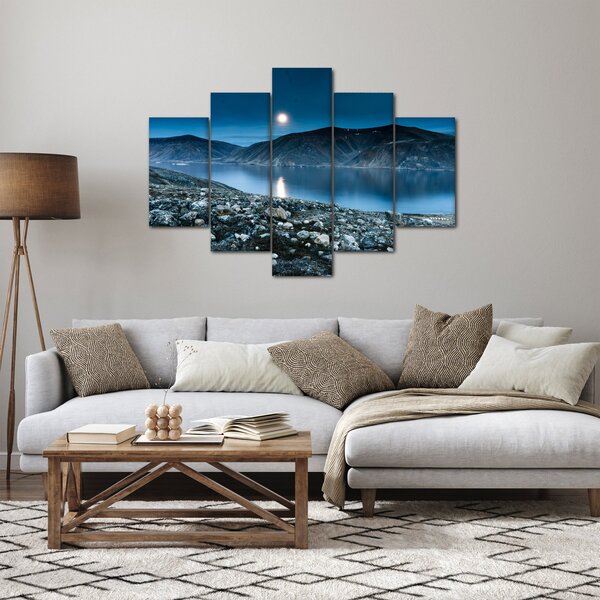 Slika noćnog krajolika, Island (150x105 cm)