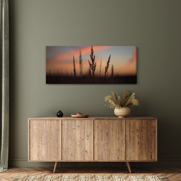 Slika - Silueta biljke (120x50 cm)