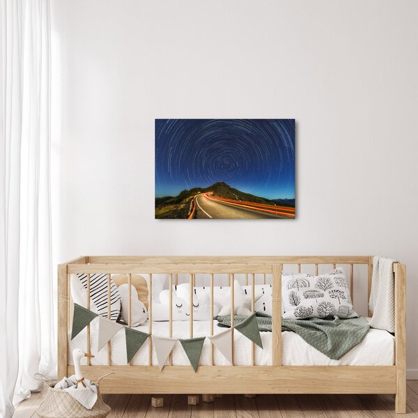 Slika rotirajućih zvijezda (70x50 cm)