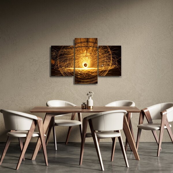 Slika svijetlećeg diska (90x60 cm)
