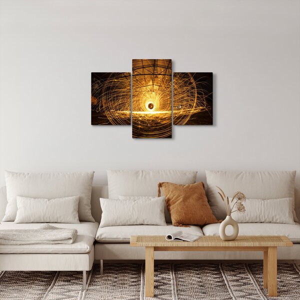 Slika svijetlećeg diska (90x60 cm)