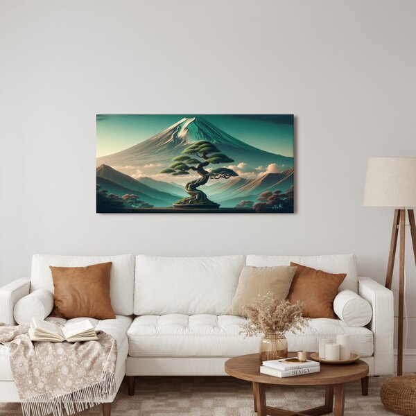 Slika mir pod planinom fuji