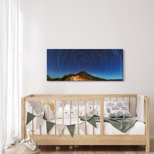 Slika rotirajućih zvijezda (120x50 cm)